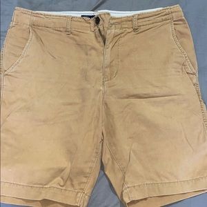 khaki shorts